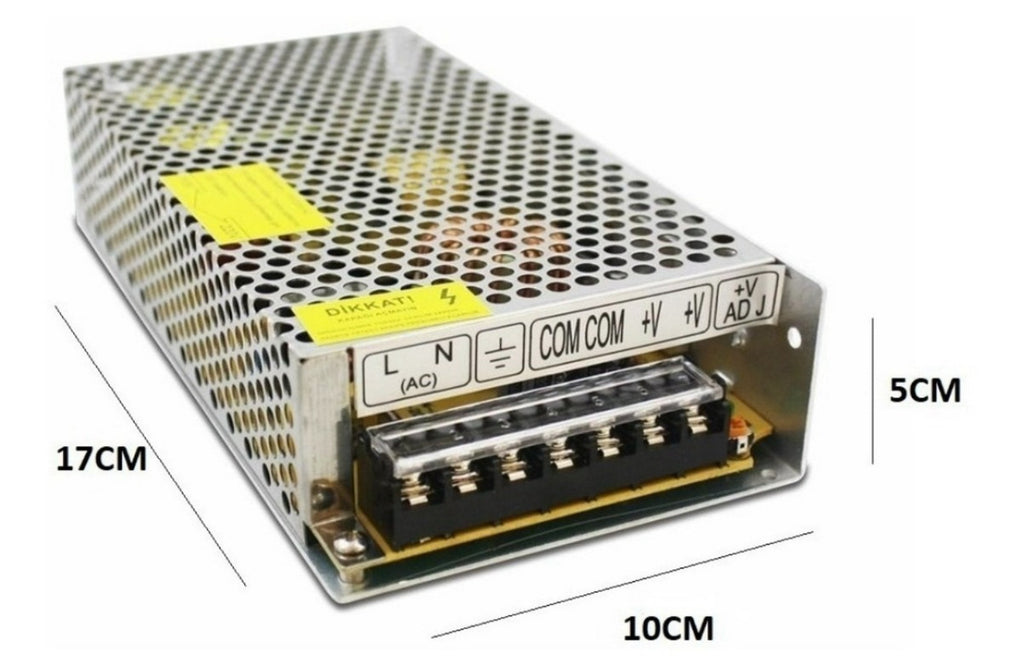 Balastra Fuente De Poder De 12v/8.5a/100w Interior