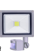 Reflector Led 30w Exterior Ip65 Luz Blanca Impermeable Gris Claro Blanco Frío