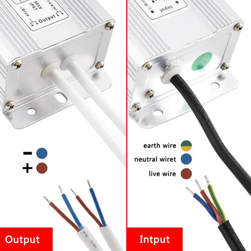 Fuente Poder Balastra 12v 60w 5amp Transformador Exterior