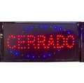 LETRERO LED CERRADO
