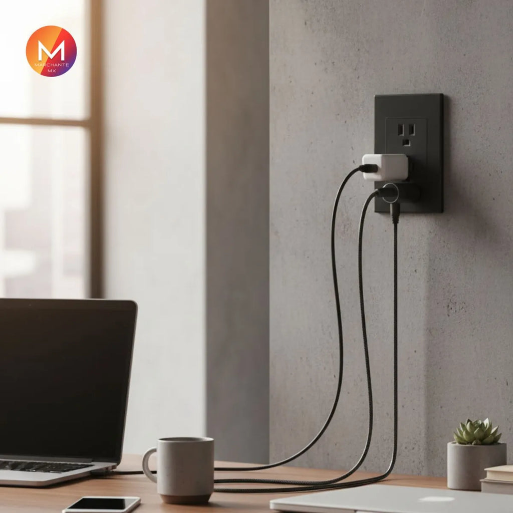 Placa Contacto Duplex Surtek Linea Premium Negro