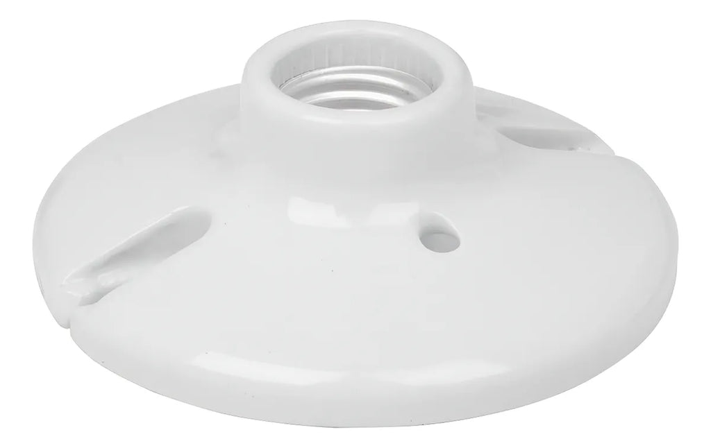 Porcelana 4 1/2 Circular Volteck 46524 Blanco