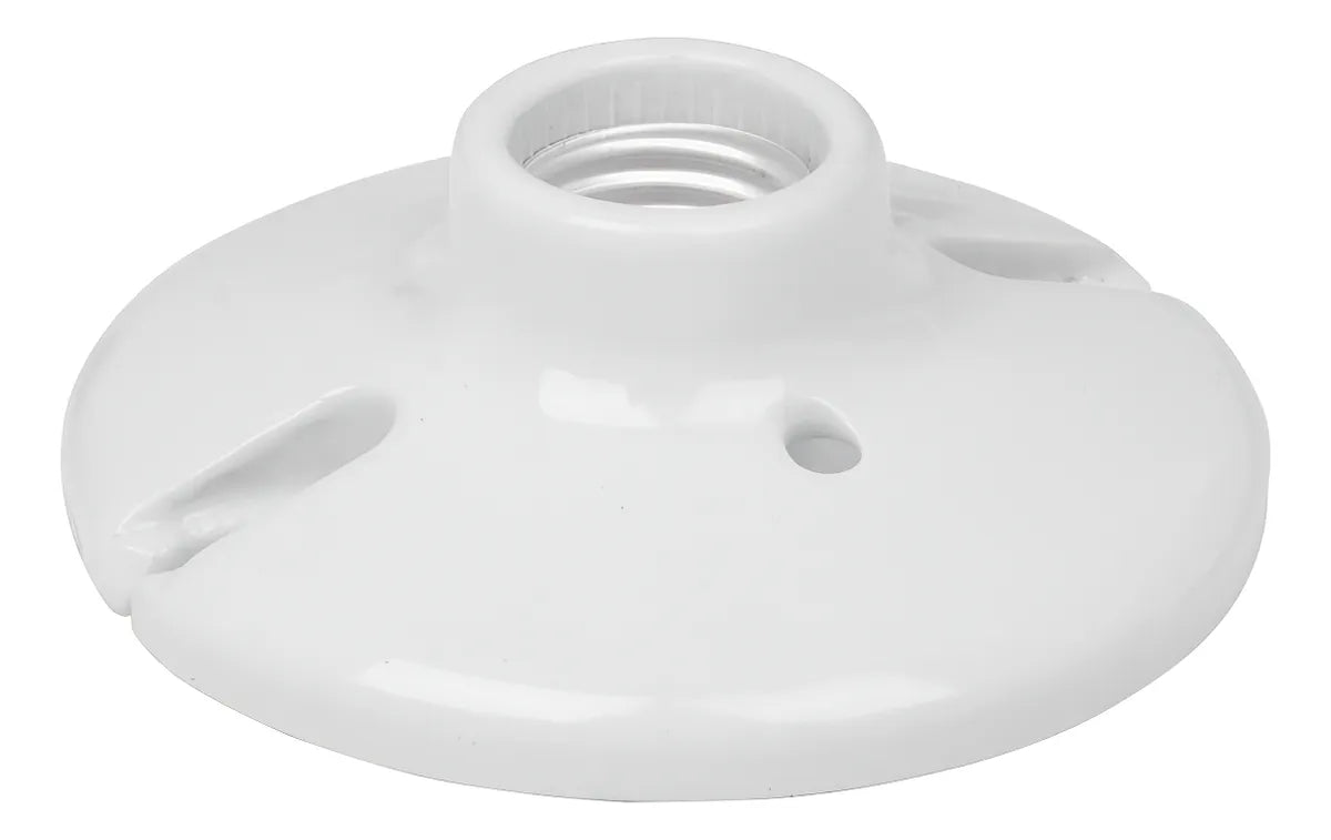 Porcelana 4 1/2 Circular Volteck 46524 Blanco