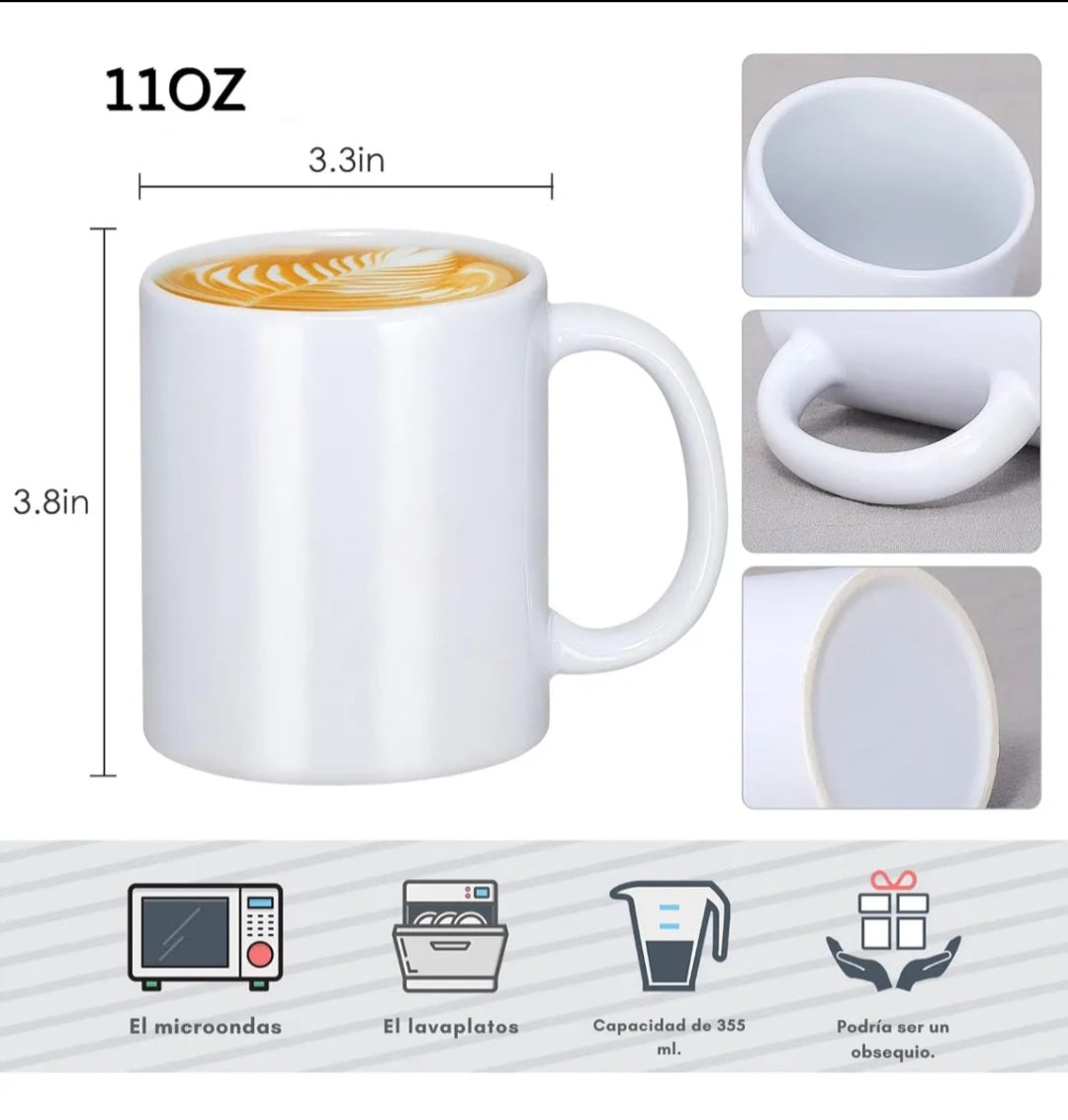Taza de ceramica para sublimar