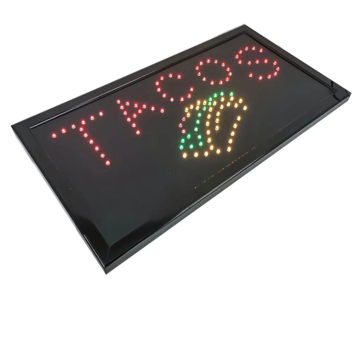 LETRERO LED TACOS