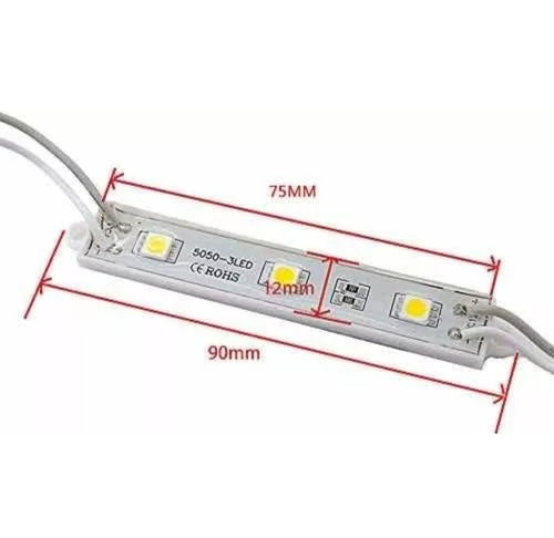 100 Módulos Led 5050 Dc12v Impermeable Para Publicidad