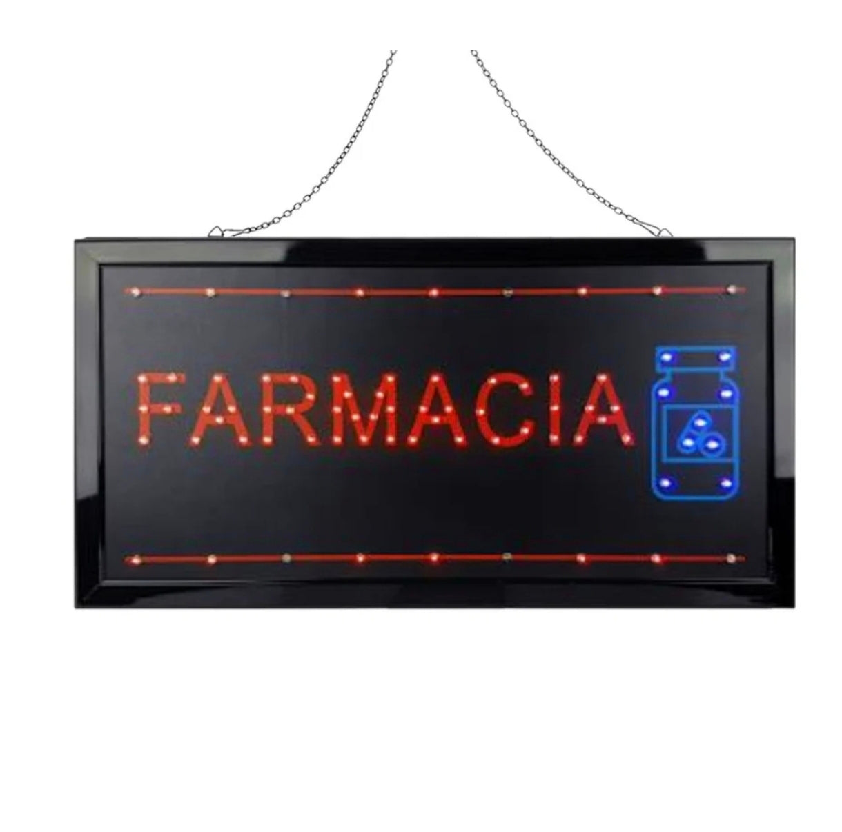 LETRERO LED FARMACIA