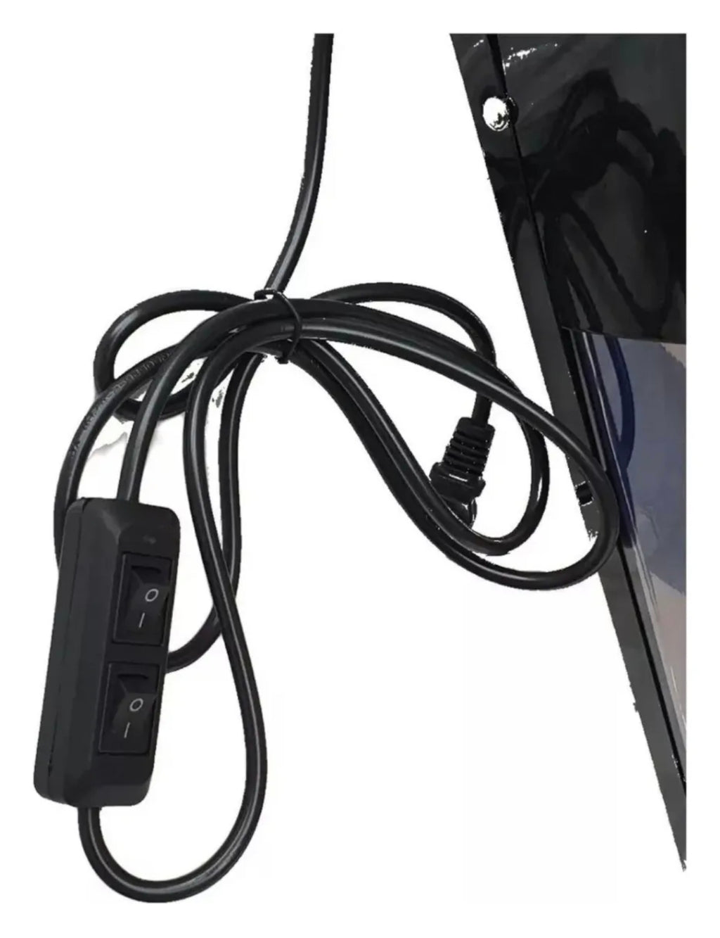 Caramelo Giratorio Para Barbería 90 Cm Poste Con Luz