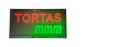Lrtrero Led Tortas Mmm 48cm X 25cm