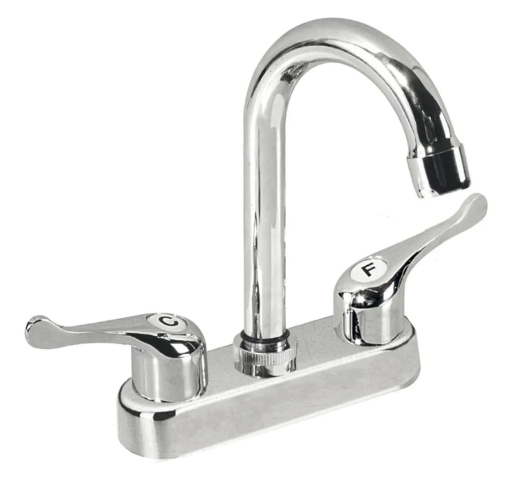 Mezcladora lavabo 3553 plateado cromado
