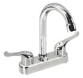 Mezcladora lavabo 3553 plateado cromado